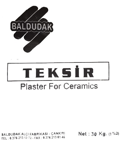 Baldudak Teksir Alçı