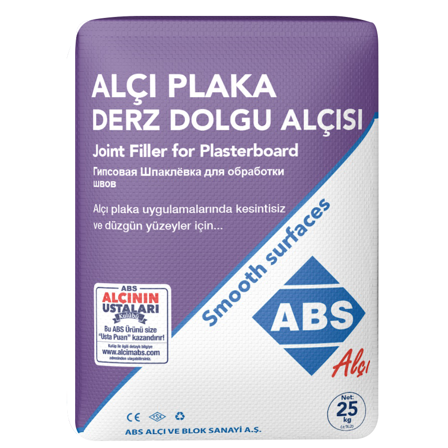 Alçı Plaka Derz Dolgu Alçısı