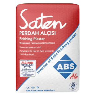 Saten Perdah Alçısı