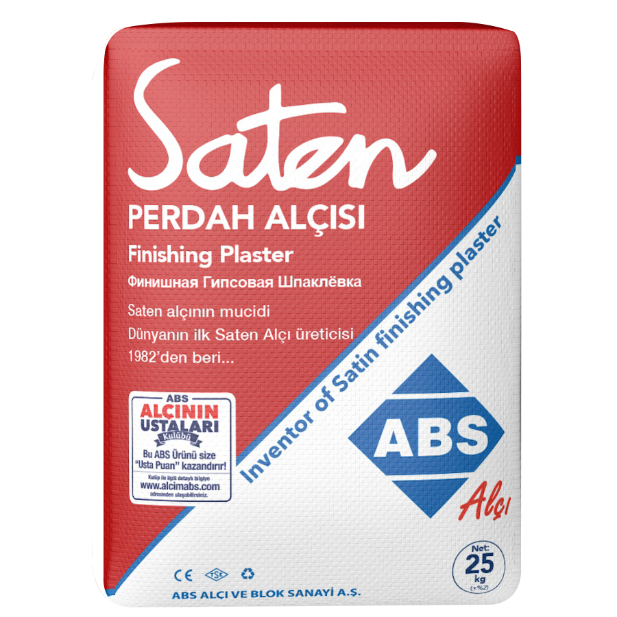 Saten Perdah Alçısı